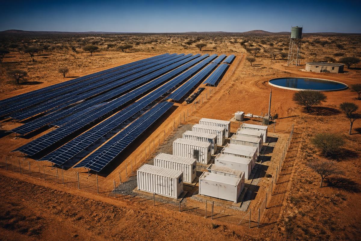 Kakuma 2: 1.3 MWp solar mini-grid design